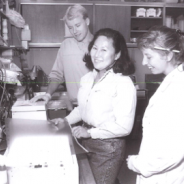 Dr. JoAnn Leong and her team during development of an IHNV vaccine.