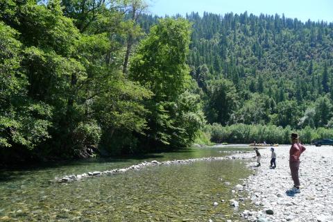 Indian Creek in Happy Camp, CA.