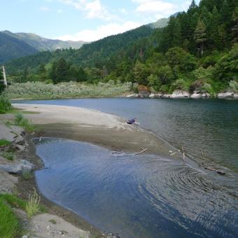 Klamath River in Orleans, CA.