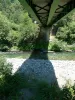 Indian Creek at Doolittle Creek bridge